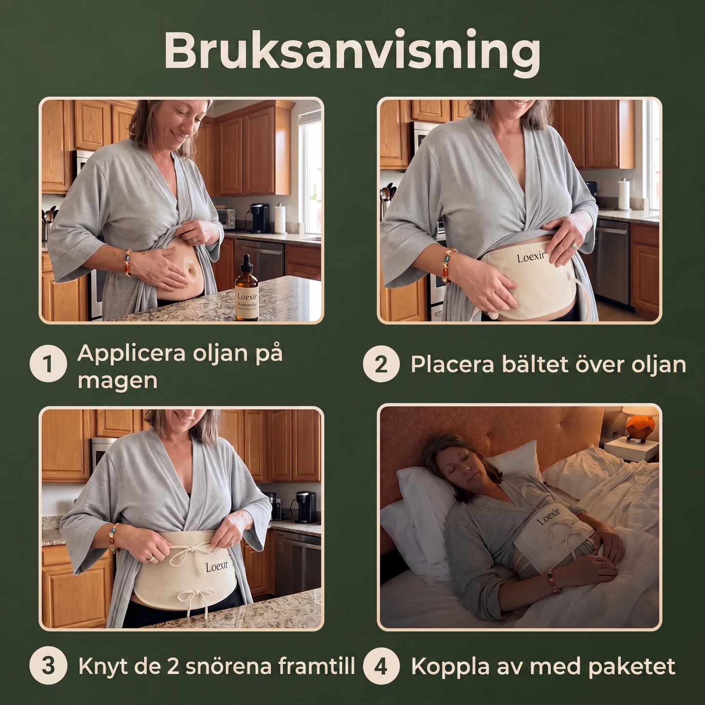 Loexir™ detox-paket med ricinolja