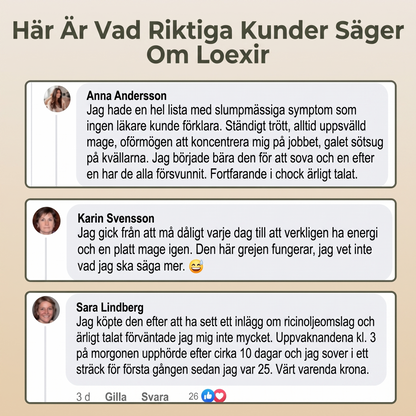 Loexir™ detox-paket med ricinolja
